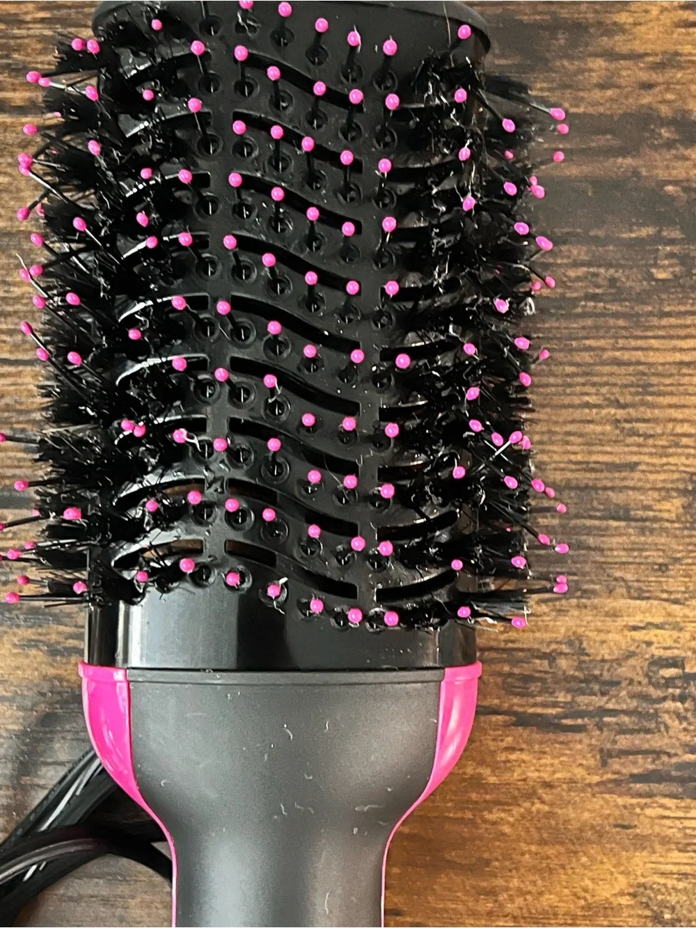 Revlon Black and Hot Pink One-Step Volumizing Brush Dryer